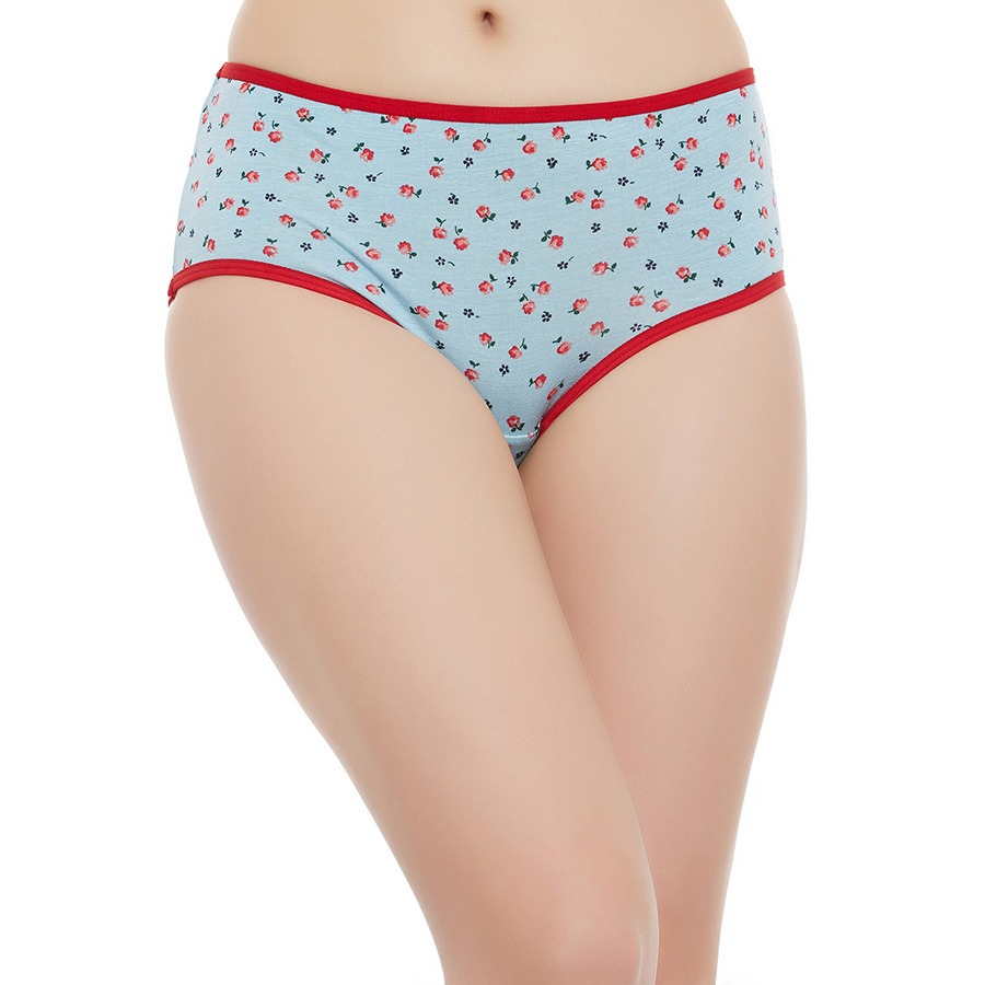 Buy Mid Waist Floral Print Hipster Panty Online India Best Prices Cod Clovia Pn1281p03 2287